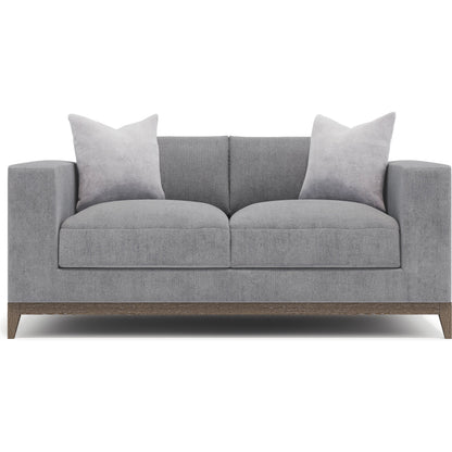 Noel Fabric Loveseat by Bernhardt in portobello. Made from fabric in a transitional style.