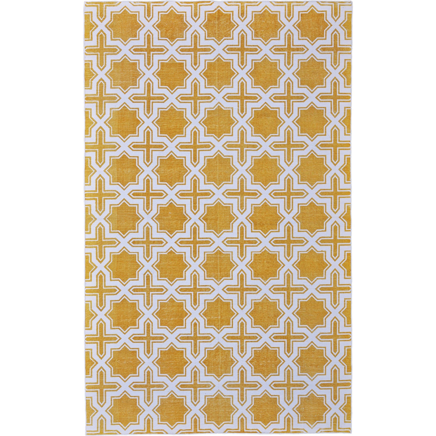 008 SI-1869043 | Primary Silo | Granada Transitional Geometric Rug - I0516 by Feizy in yellow, white. Made from cotton in a unique style.