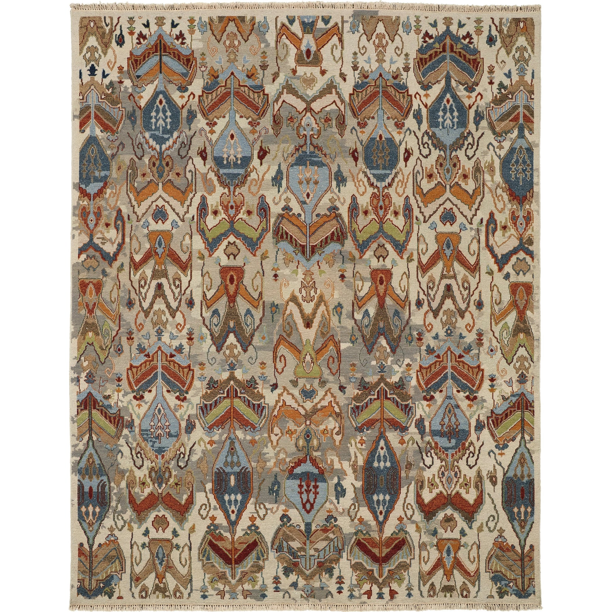 Leylan Transitional Ikat Rug - 0563F by Feizy. Made from unique in a unique style.