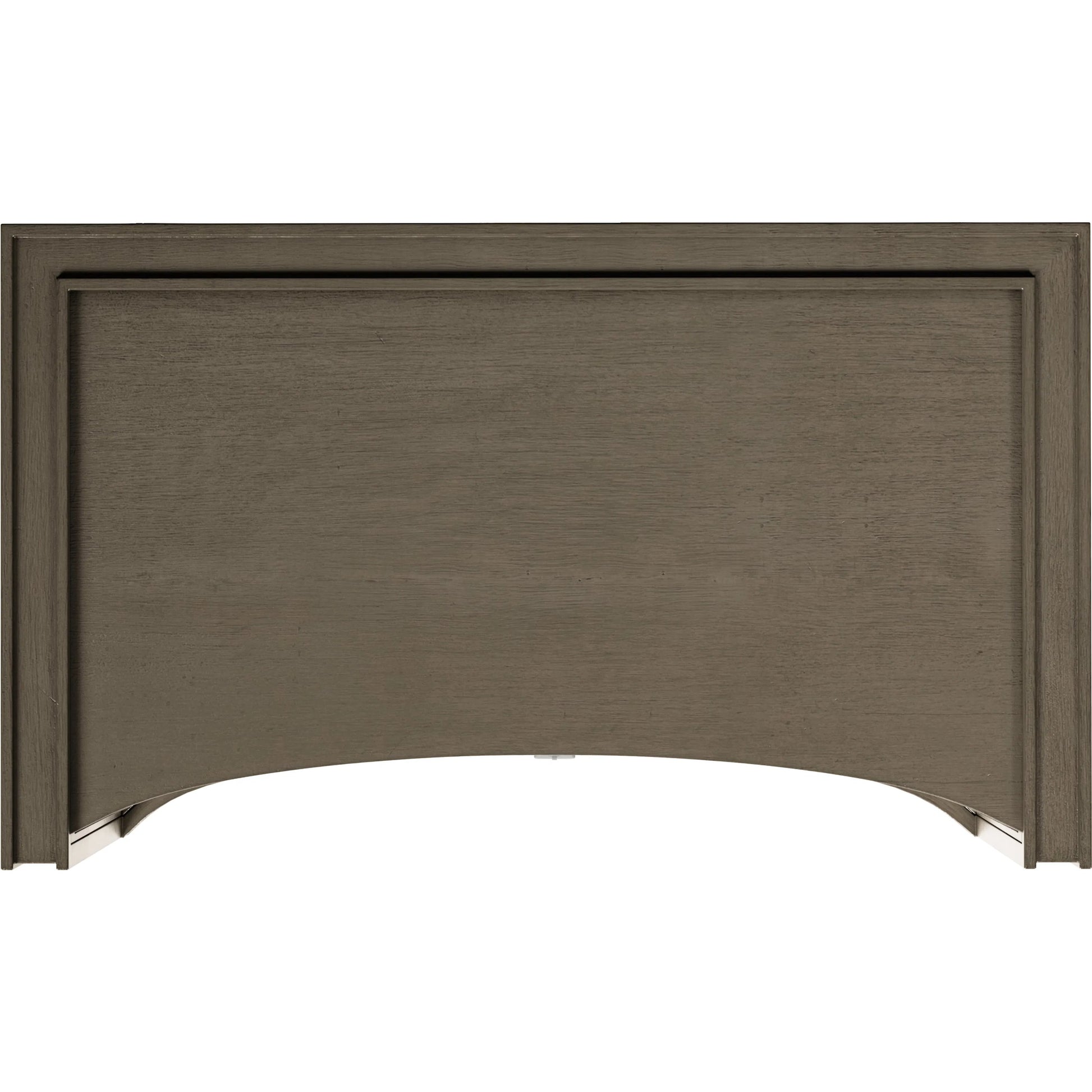 Cove Open Nightstand by A.R.T. Furniture in grey and mica. Made from rubberwood solids, primavera veneers, cork, metal in a traditional style.