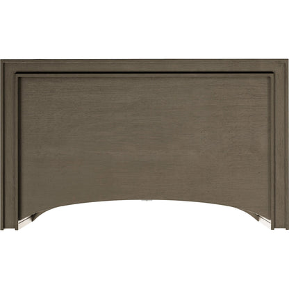 Cove Open Nightstand by A.R.T. Furniture in grey and mica. Made from rubberwood solids, primavera veneers, cork, metal in a traditional style.