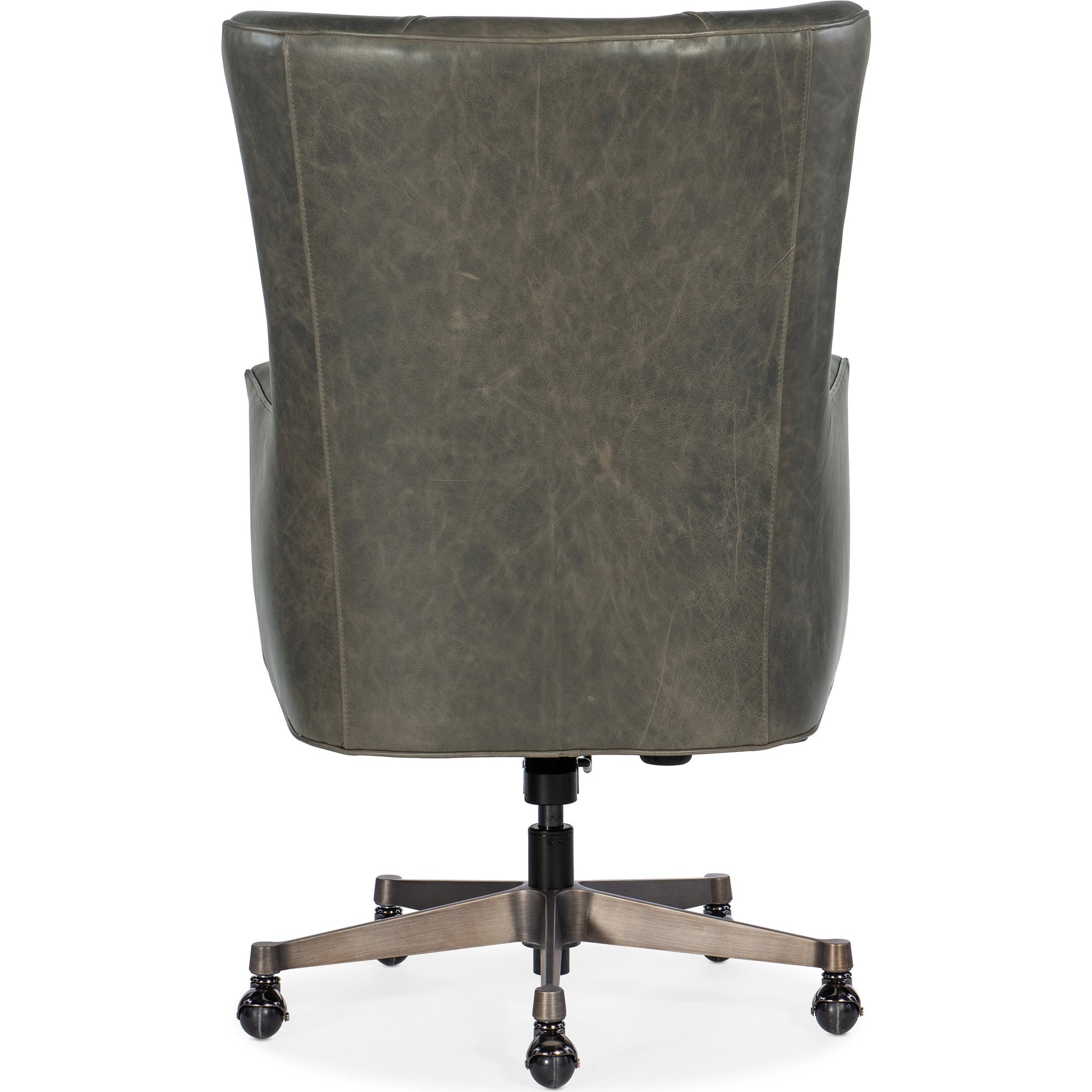 Brinley Executive Swivel Tilt Chair by Hooker Furniture. Made from leather (aniline top grain) in a transitional style.