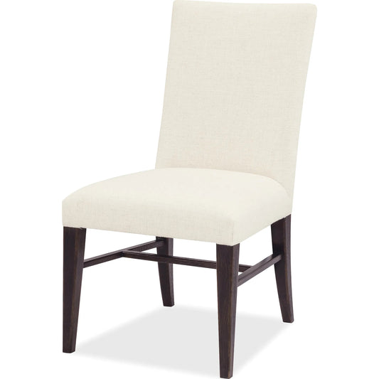 Driftwood Upholstered Side Chair by Hooker Furniture in beige. Made from unique in a transitional style.