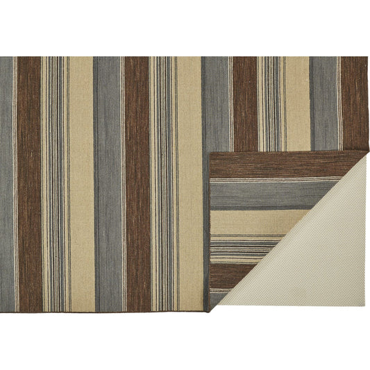 Silva Rug - R0498 by Feizy in brown, gray. Made from wool in a unique style.