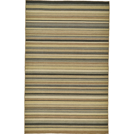 Silva Rug - R0499 by Feizy in gold, gray. Made from wool in a unique style.