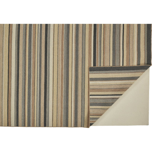 Silva Rug - R0499 by Feizy in gold, gray. Made from wool in a unique style.