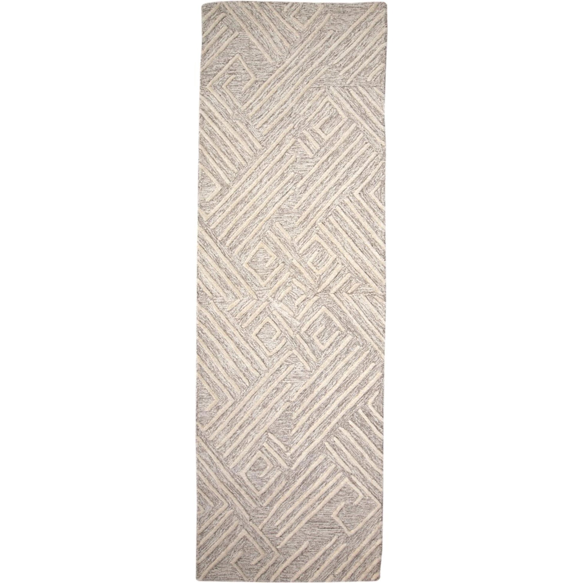 Enzo Geo Wool Rug - 8737F by Feizy. Made from wool in a unique style.