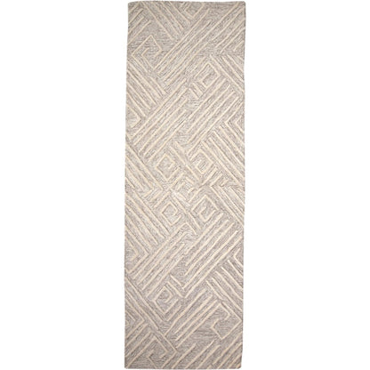 Enzo Geo Wool Rug - 8737F by Feizy. Made from wool in a unique style.