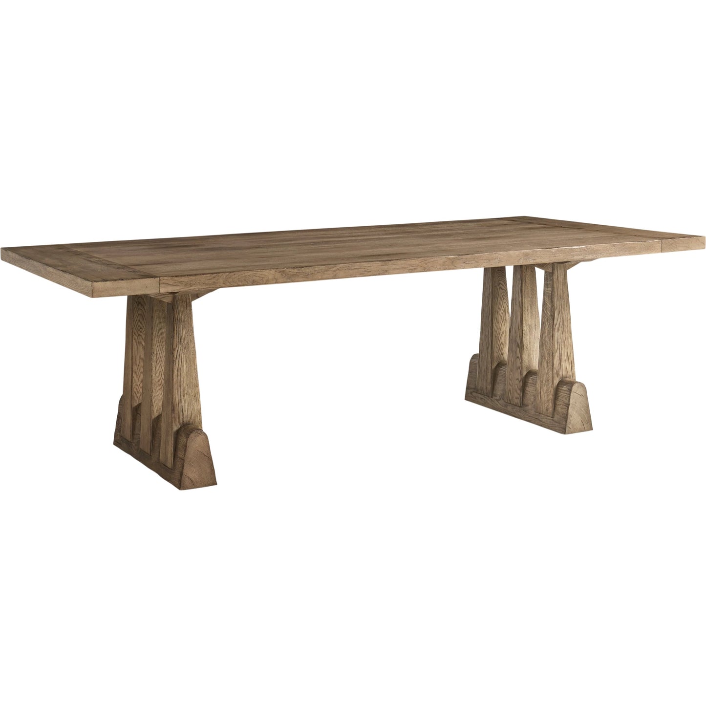 000 SI-2535712 | Primary Silo | Echo Canyon Rectangular Dining Table 96" by Jonathan Charles in faded oak. Made from main oak veneer in a unique style.