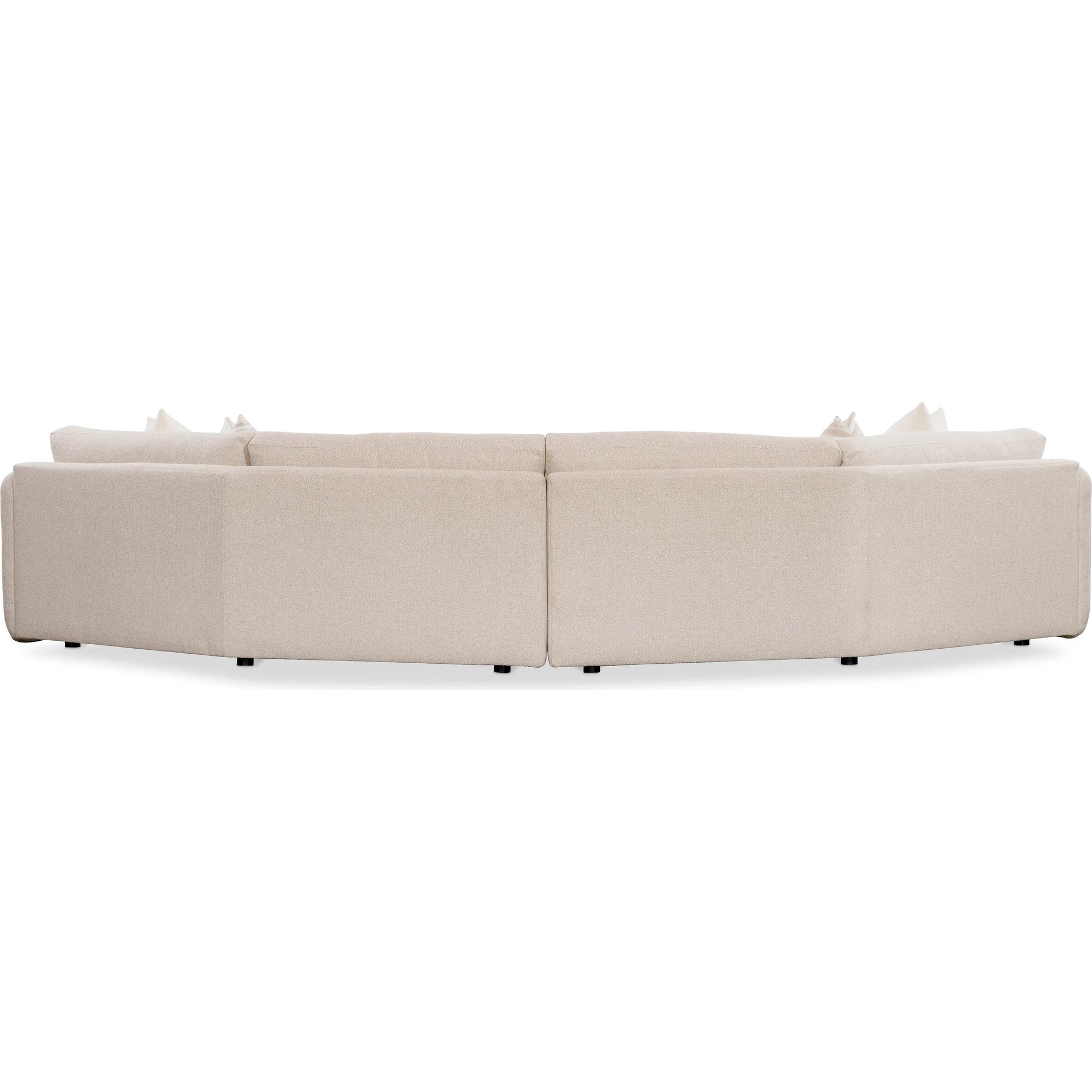 Soleil 2-PIECE Fabric Sectional by Bernhardt in beige. Made from fabric in a unique style.