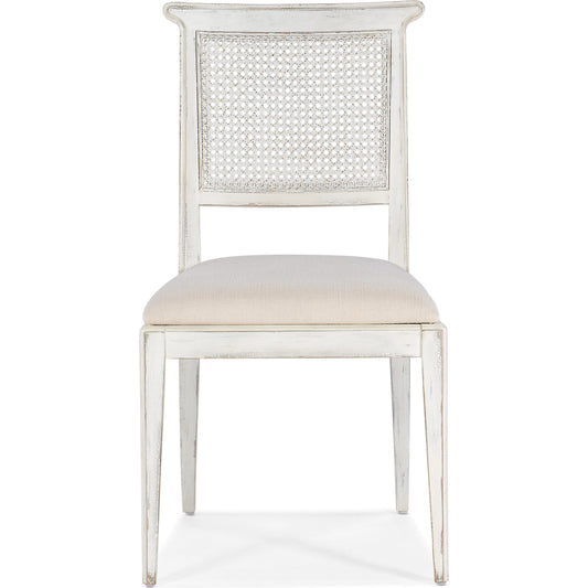 Charleston Upholstered Seat Side Chair (Set of 2) by Hooker Furniture in oyster. Made from fabric in a cottage & farmhouse style.
