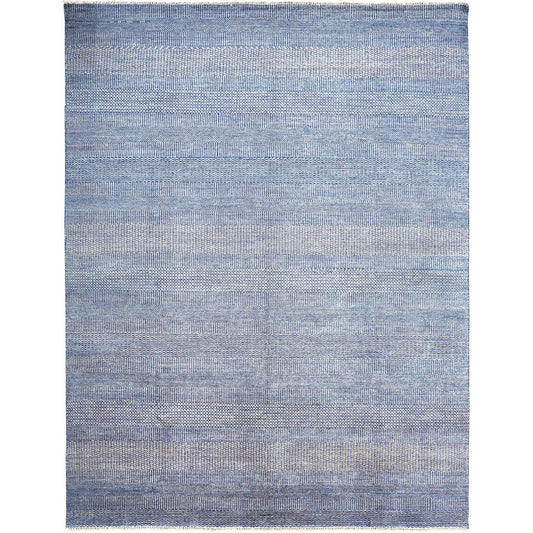 Janson Transitional Stripes Rug - I6061 by Feizy in blue, silver. Made from wool, viscose in a unique style.