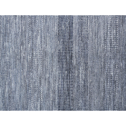 Janson Transitional Stripes Rug - I6062 by Feizy in blue, gray. Made from wool, viscose in a unique style.