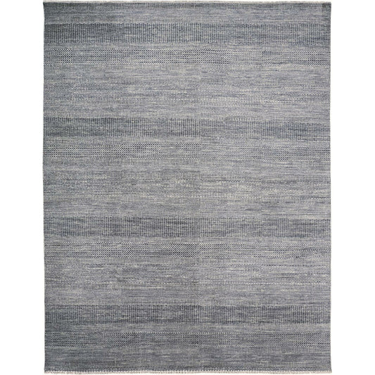 Janson Transitional Stripes Rug - I6063 by Feizy in silver. Made from wool, viscose in a unique style.