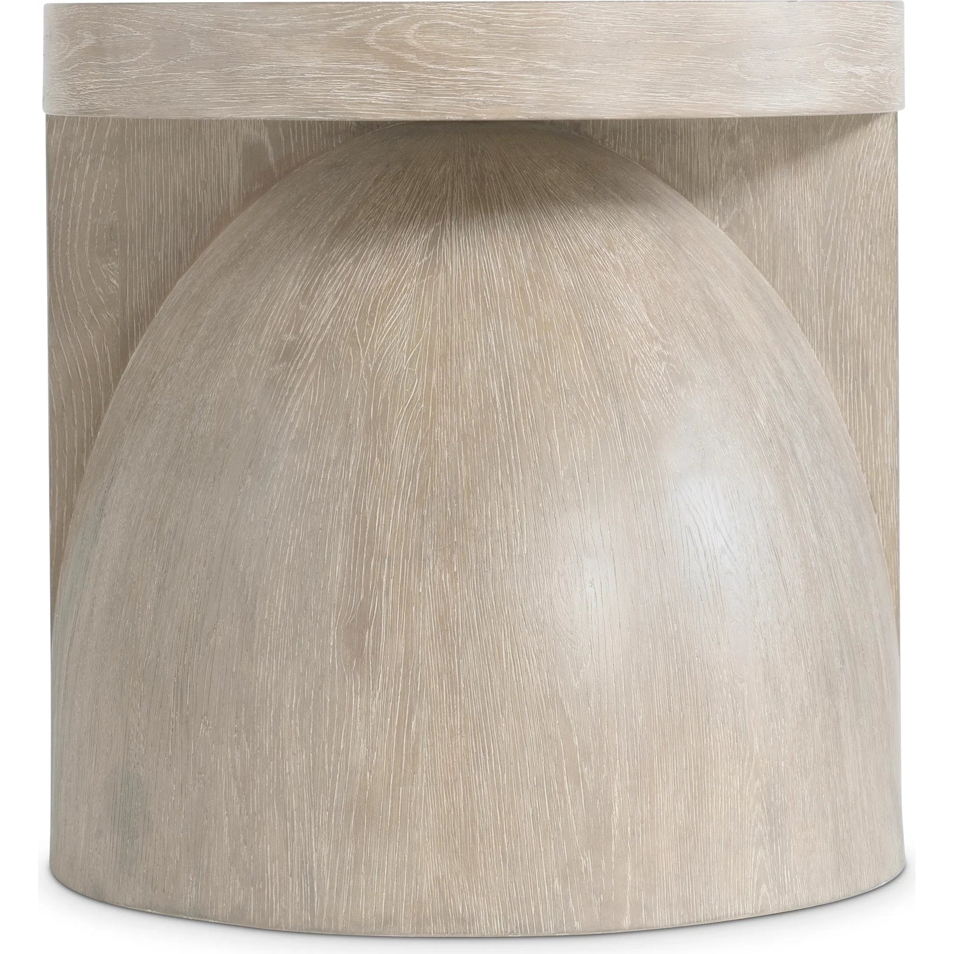 Moda Side Table by Bernhardt in brown. Made from wood in a unique style.