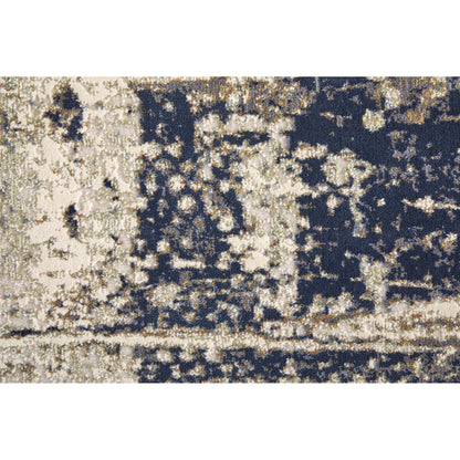 Mandana CME39LZF Rug by Feizy in ivory, blue. Made from polyester, polypropylene in a unique style.