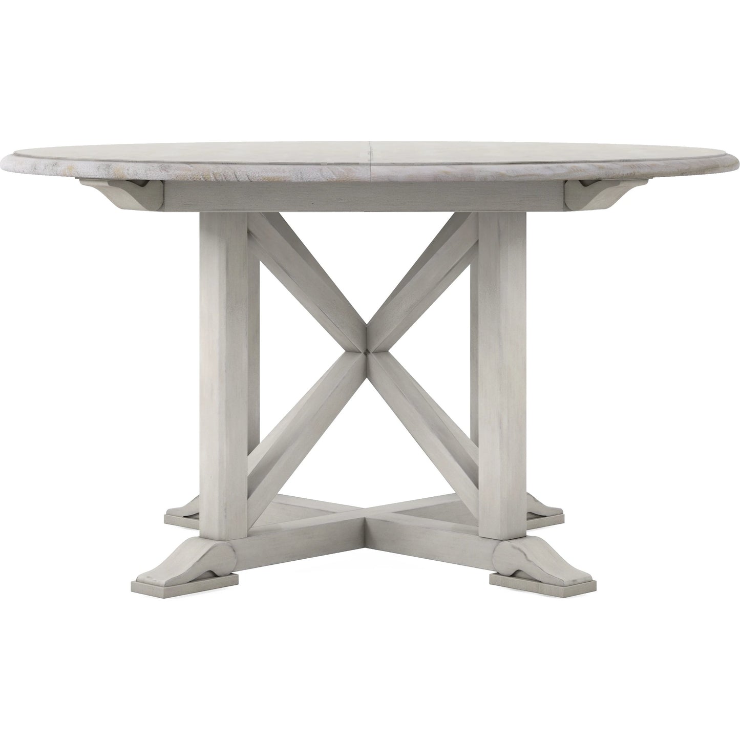 003 SI-2155747 | Additional Silo | Alcove Round Dining Table by A.R.T. Furniture in belgian ivory. Made from acacia solids, maple veneers in a traditional style.
