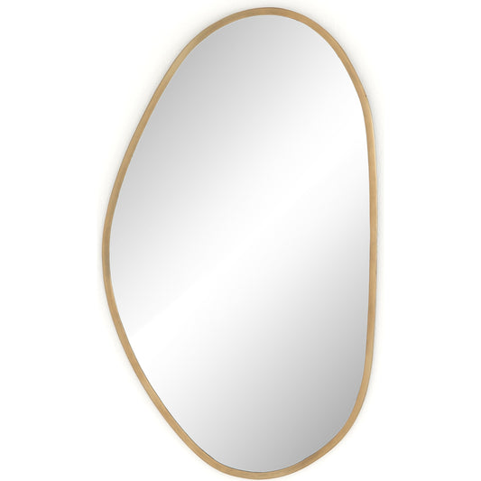 Brinley Mirror by Four Hands. Made from iron, mirror, engineered hardwood in a modern style.