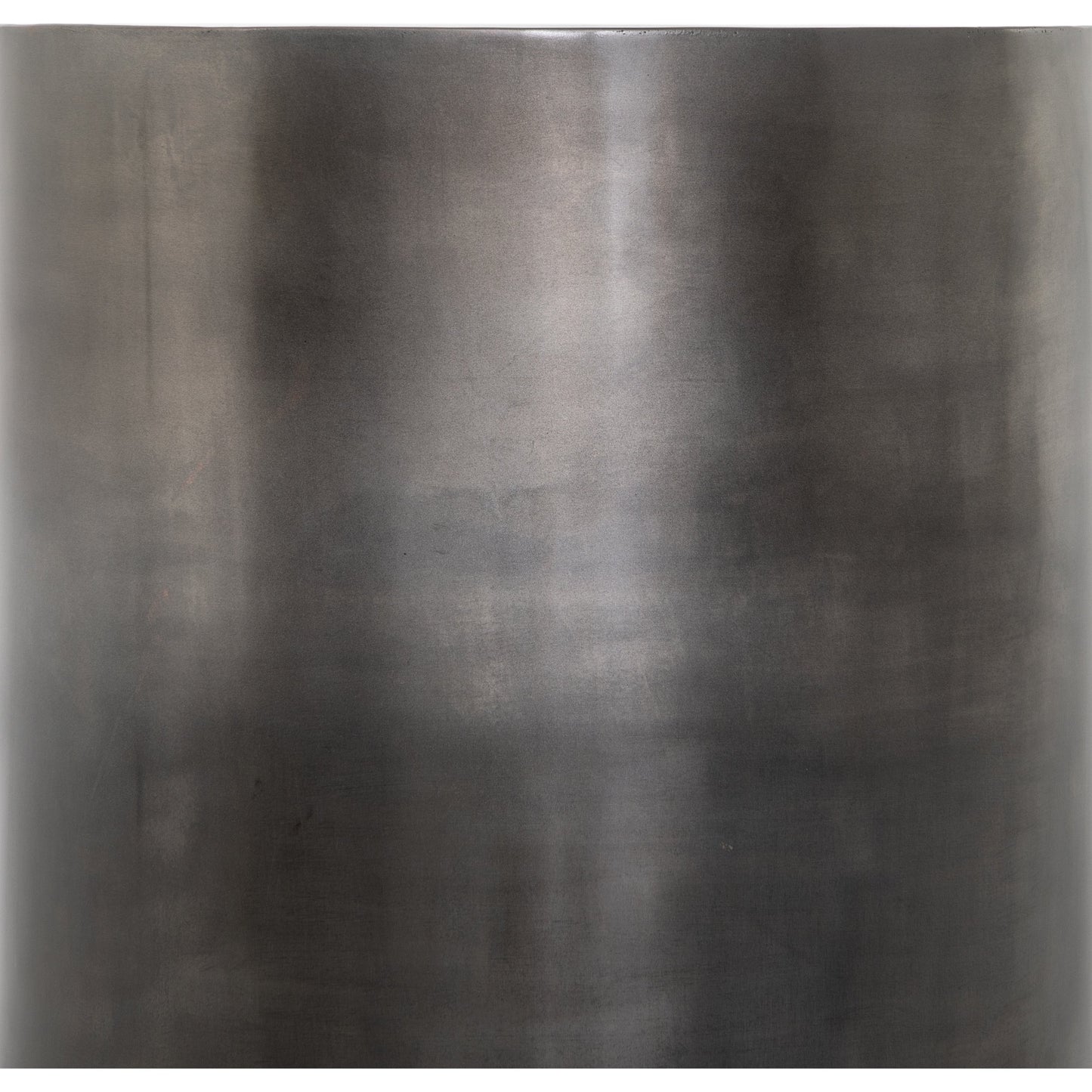 004 SI-1714651 | Closeup | Cameron End Table by Four Hands in ombre antique pewter. Made from iron in a eclectic & global style.