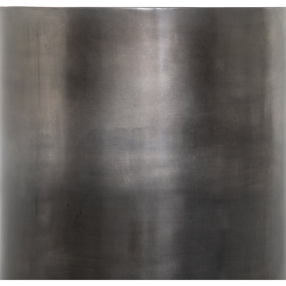 Cameron End Table by Four Hands in ombre antique pewter. Made from iron in a eclectic & global style.