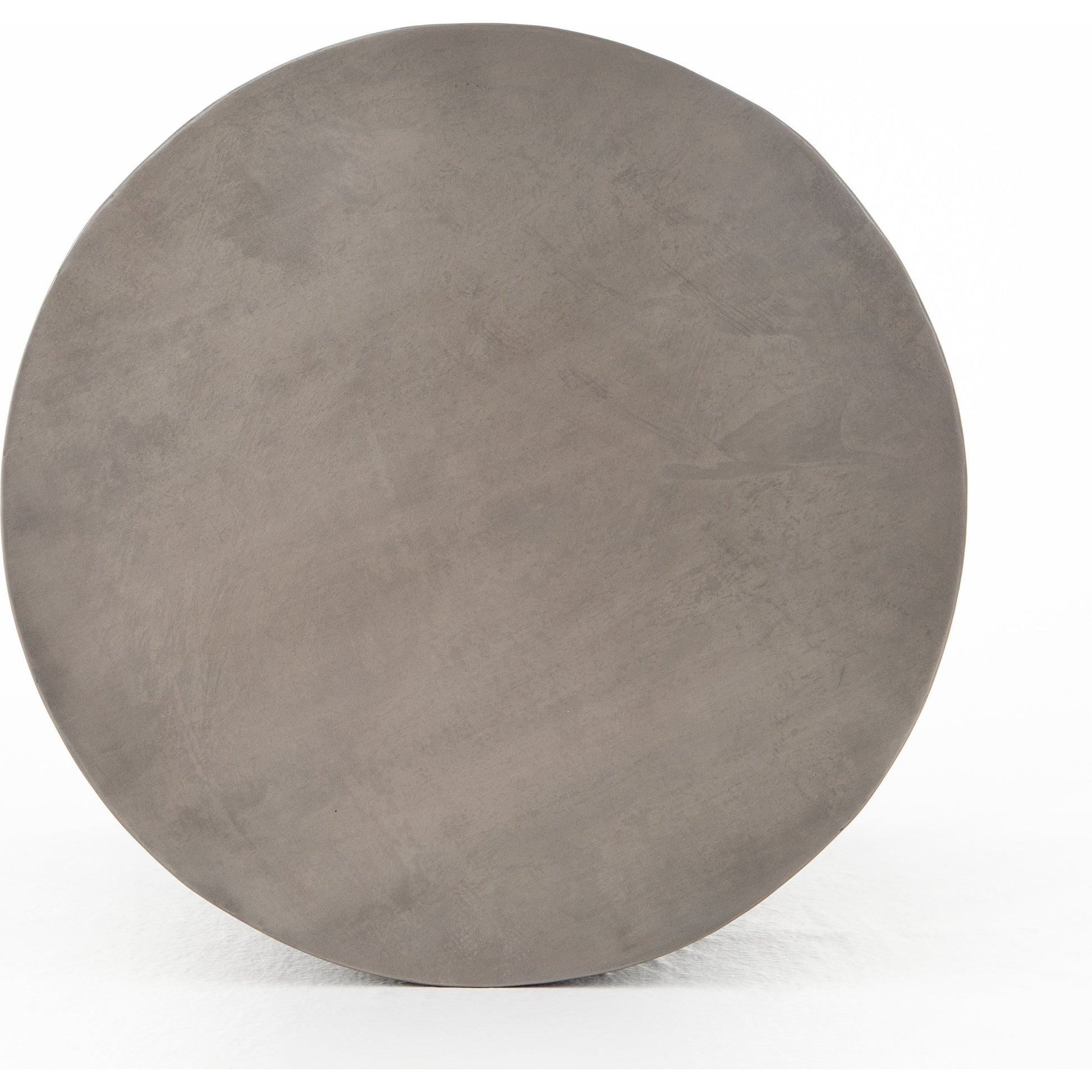 Cameron End Table by Four Hands in ombre antique pewter. Made from iron in a eclectic & global style.