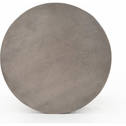 Cameron End Table by Four Hands in ombre antique pewter. Made from iron in a eclectic & global style.