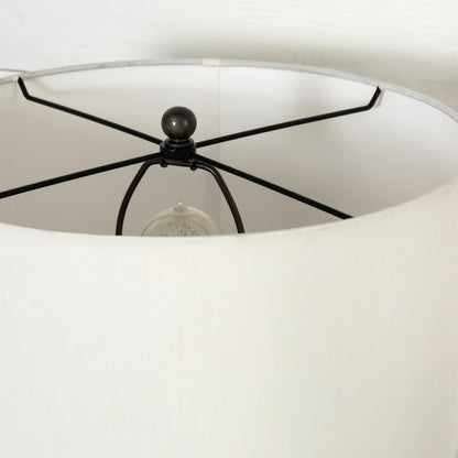 Bingley Table Lamp by Four Hands. Made from aluminum, 60% polyester, 40% viscose (rayon) in a modern style.