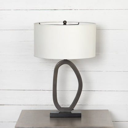 Bingley Table Lamp by Four Hands. Made from aluminum, 60% polyester, 40% viscose (rayon) in a modern style.