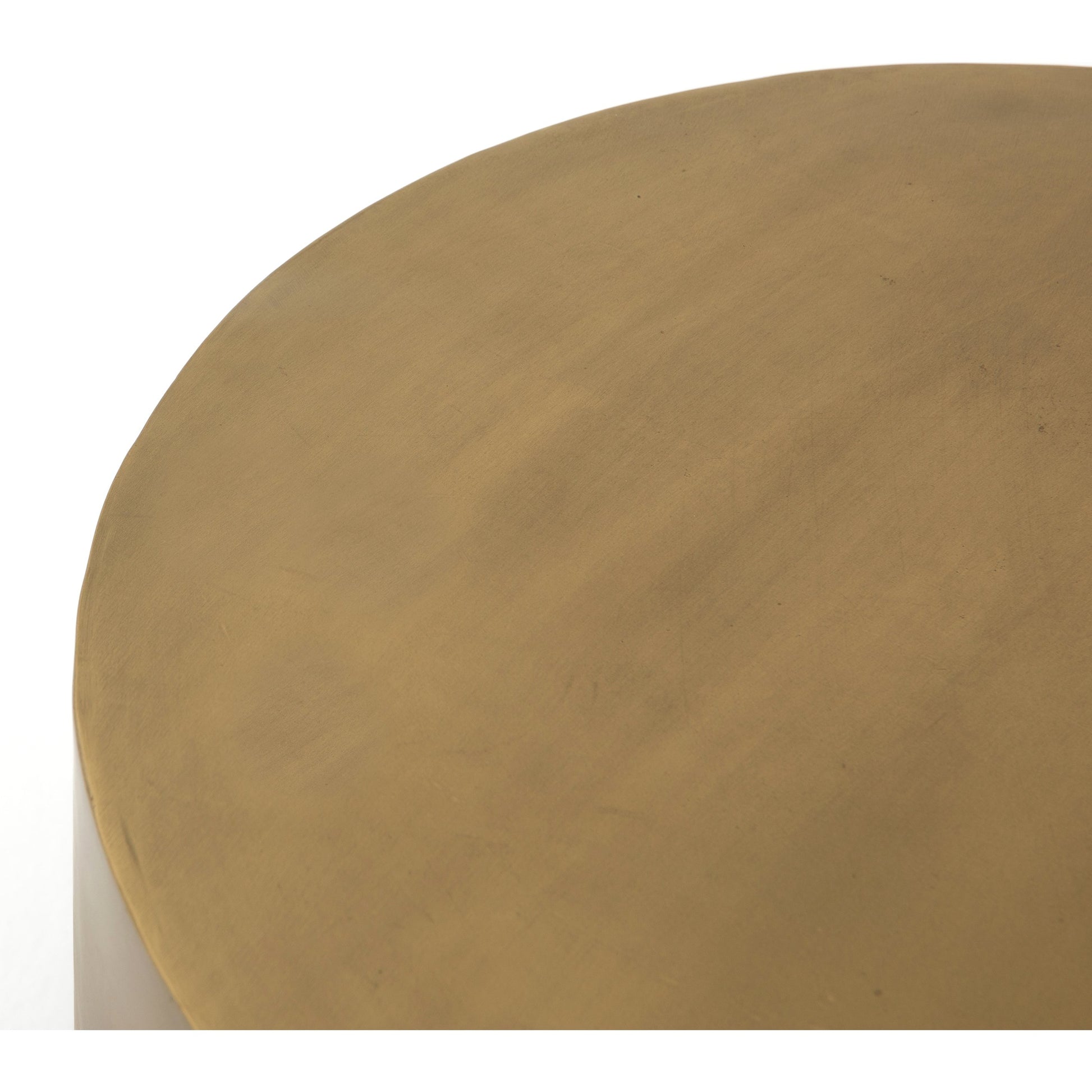 Cameron Ombre Bunching Table by Four Hands in ombre antique brass. Made from iron in a eclectic & global style.