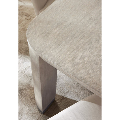 Modern Mood Leg Dining Table by Hooker Furniture. Made from oak veneers, metal in a modern style.