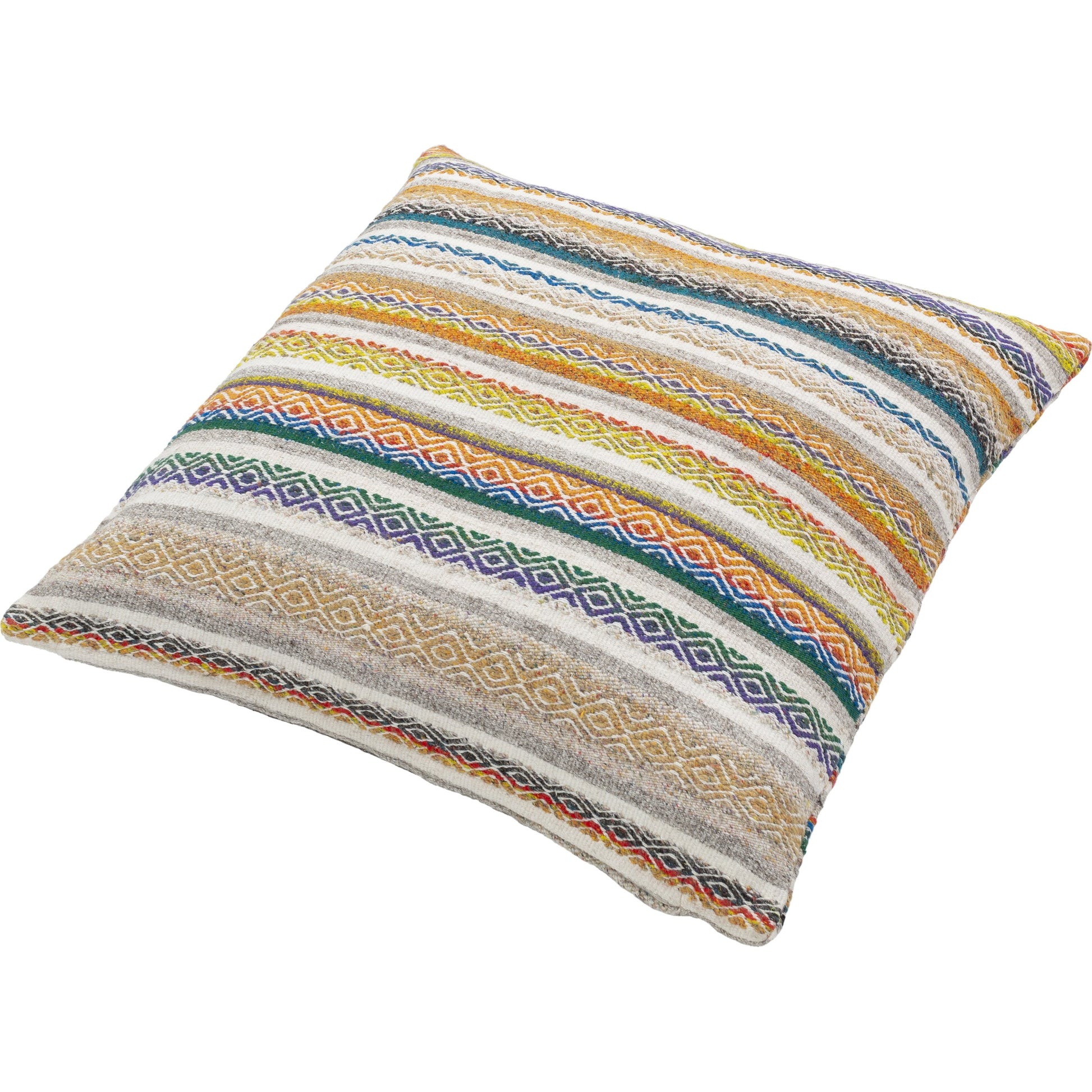 Isabella Pillow - 19330 by Surya. Made from 50% viscose, 50% wool in a rustic style.