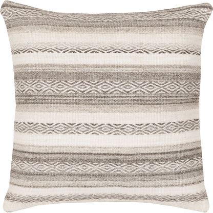 Isabella Pillow - 19330 by Surya. Made from 50% viscose, 50% wool in a rustic style.