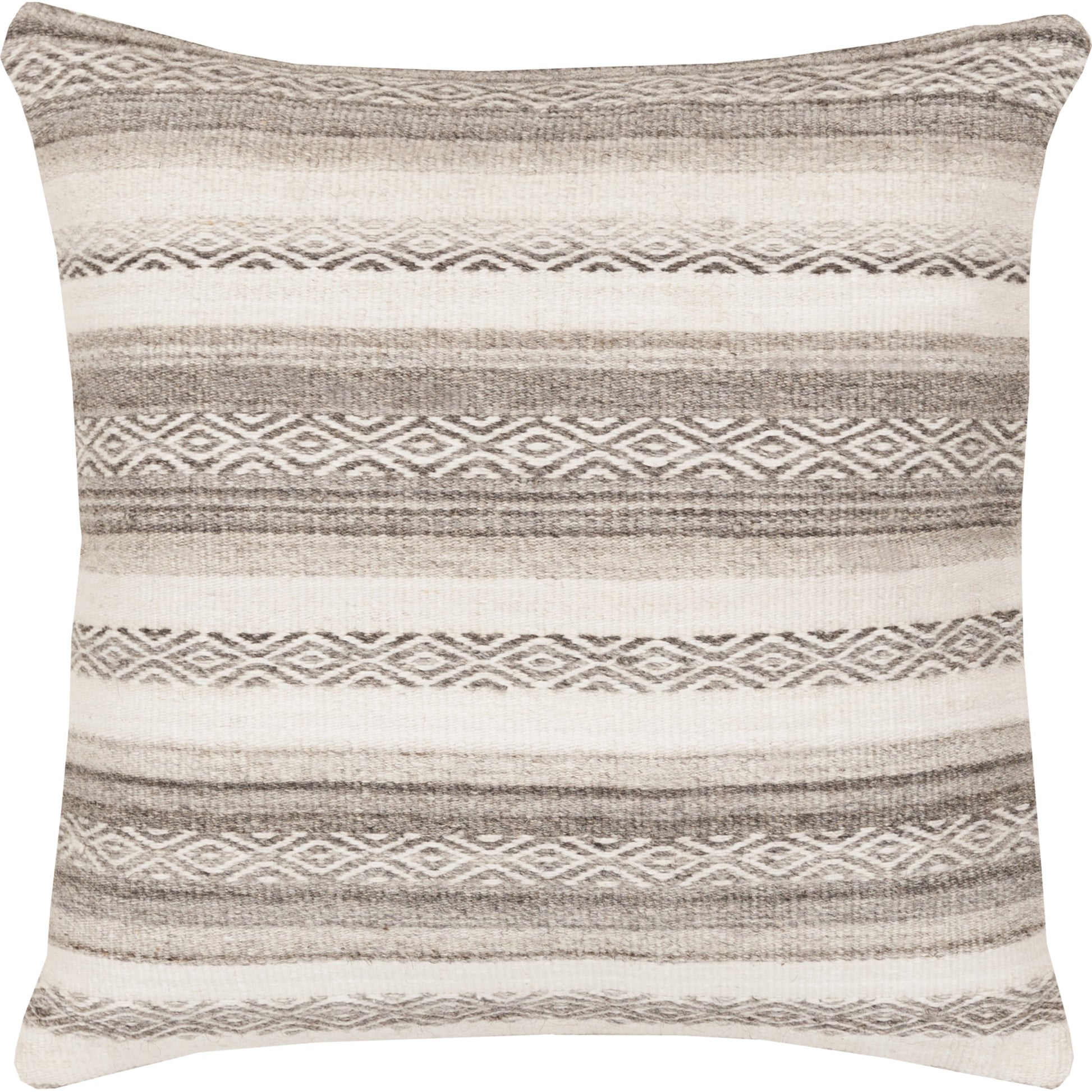 Isabella Pillow - 19330 by Surya. Made from 50% viscose, 50% wool in a rustic style.