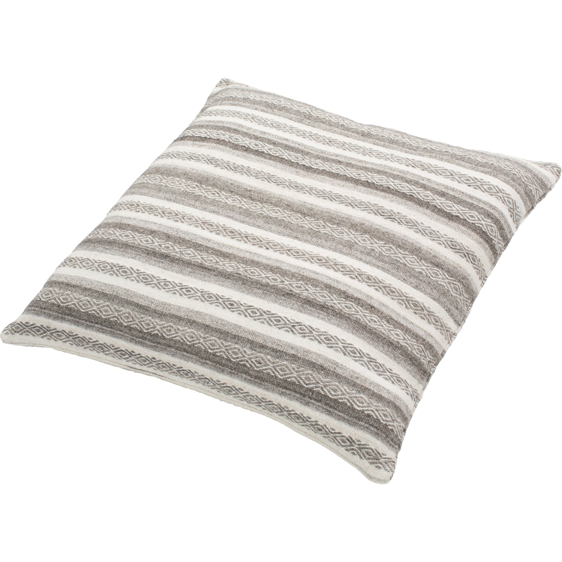 Isabella Pillow - 19330 by Surya. Made from 50% viscose, 50% wool in a rustic style.