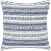 Navy, Denim, White / Down Feather / 30" x 30"