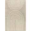 Medium Gray, Beige / 2' x 3'