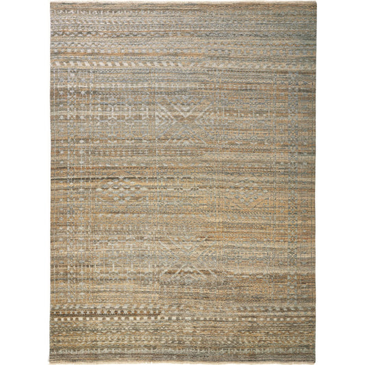 Payton Transitional Geometric Rug - 6496F by Feizy in gold, tan, ivory. Made from viscose, wool in a unique style.