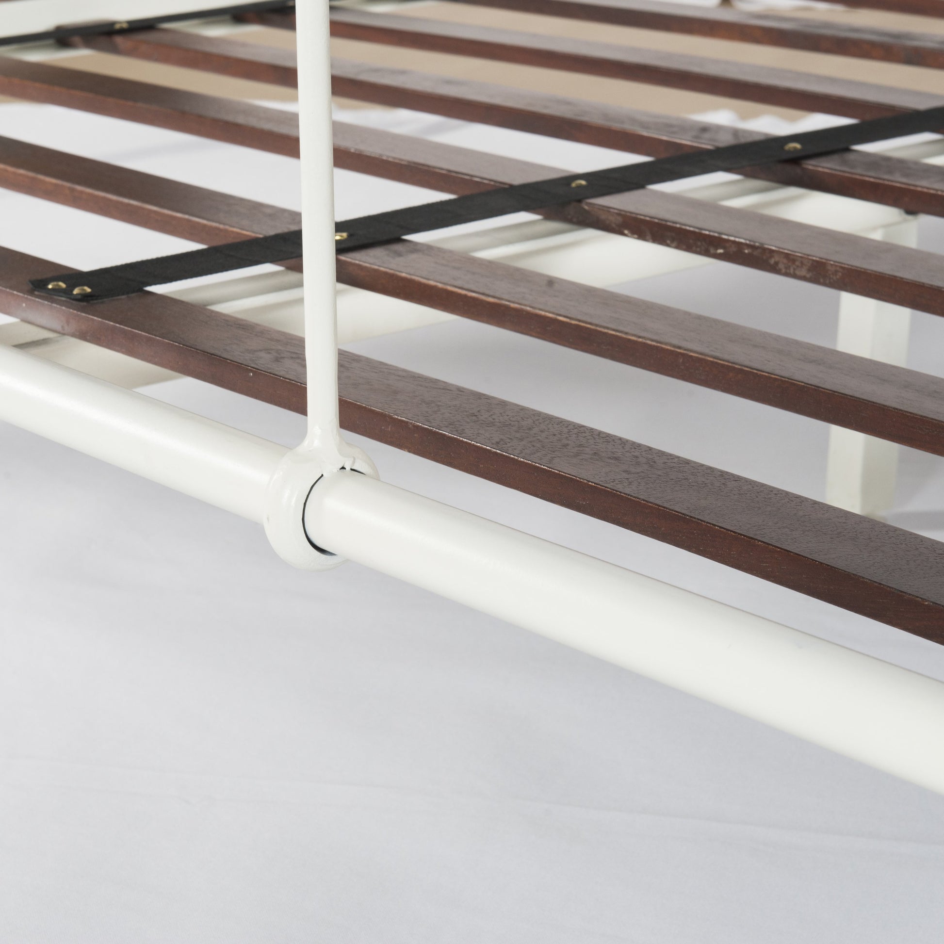 Casey Bed by Four Hands in sanblasted vintage black. Made from iron in a cottage & farmhouse style.