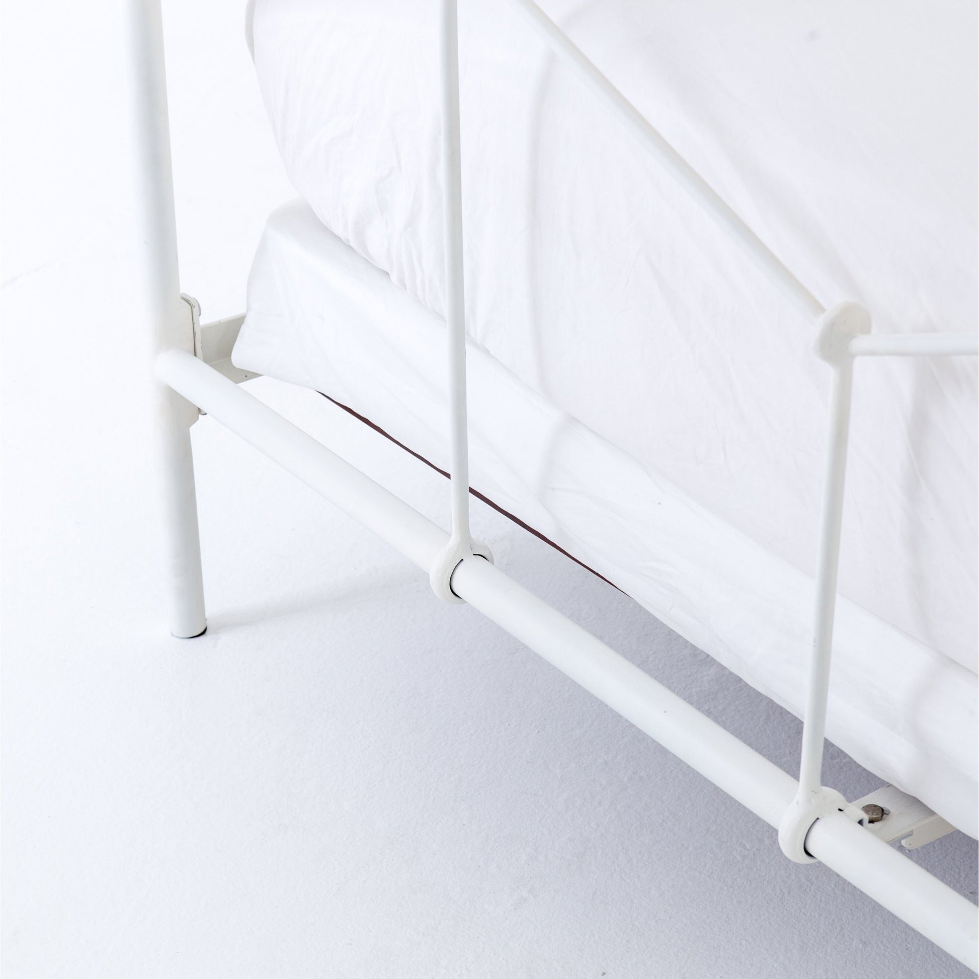 Casey Bed by Four Hands in sanblasted vintage black. Made from iron in a cottage & farmhouse style.