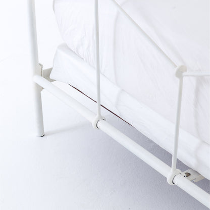 Casey Bed by Four Hands in sanblasted vintage black. Made from iron in a cottage & farmhouse style.