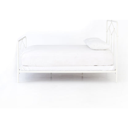 Casey Bed by Four Hands in sanblasted vintage black. Made from iron in a cottage & farmhouse style.