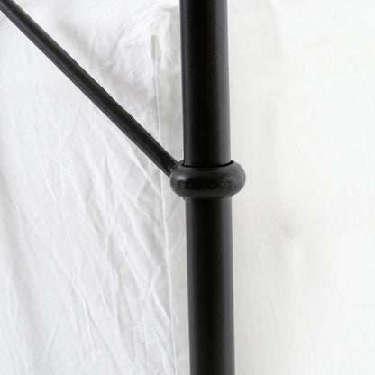 Casey Bed by Four Hands in sanblasted vintage black. Made from iron in a cottage & farmhouse style.