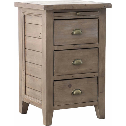 Irish Coast 3 Drawer Nightstand by LH Imports. Made from unique in a unique style.