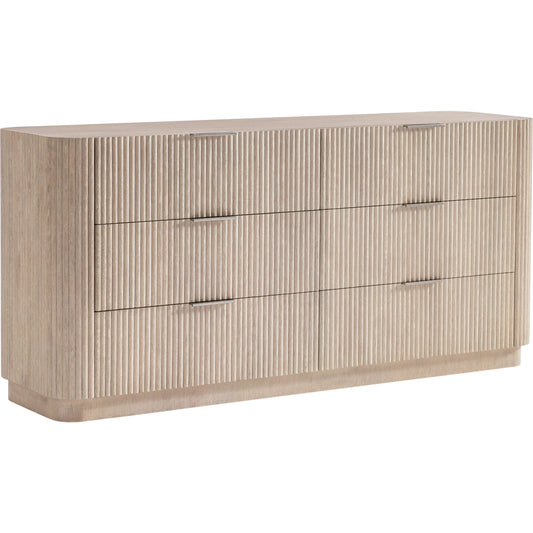 Lucerne Dresser by Bernhardt in natural. Made from wood in a unique style.