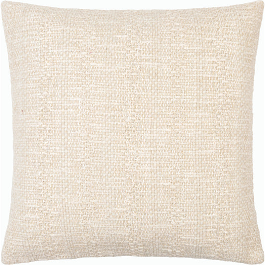 Nicki Accent Pillow - 534383 by Surya in pearl, off-white, white, ash. Made from cotton, linen in a modern style.