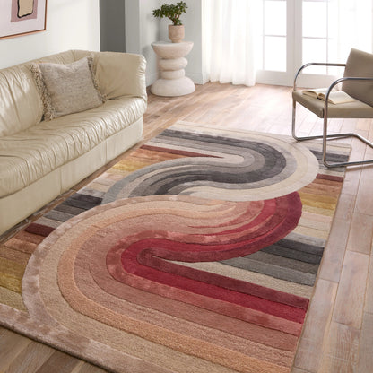 Iconic ICO12 Rug by Jaipur Living. Made from 60% wool 40% viscose in a unique style.