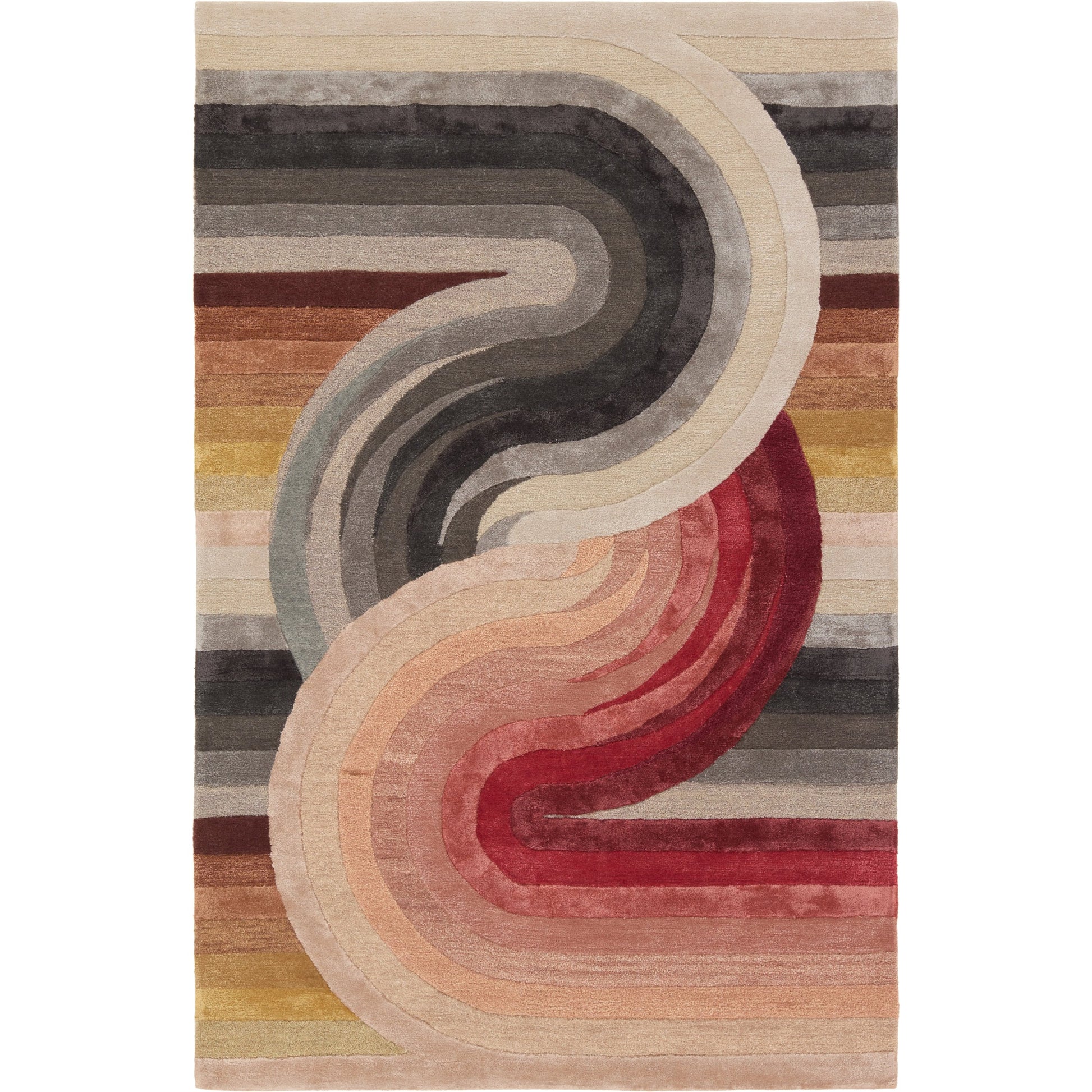 Iconic ICO12 Rug by Jaipur Living. Made from 60% wool 40% viscose in a unique style.