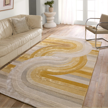 Iconic ICO12 Rug by Jaipur Living. Made from 60% wool 40% viscose in a unique style.