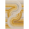 Yellow, Light Gray / 6'X9'