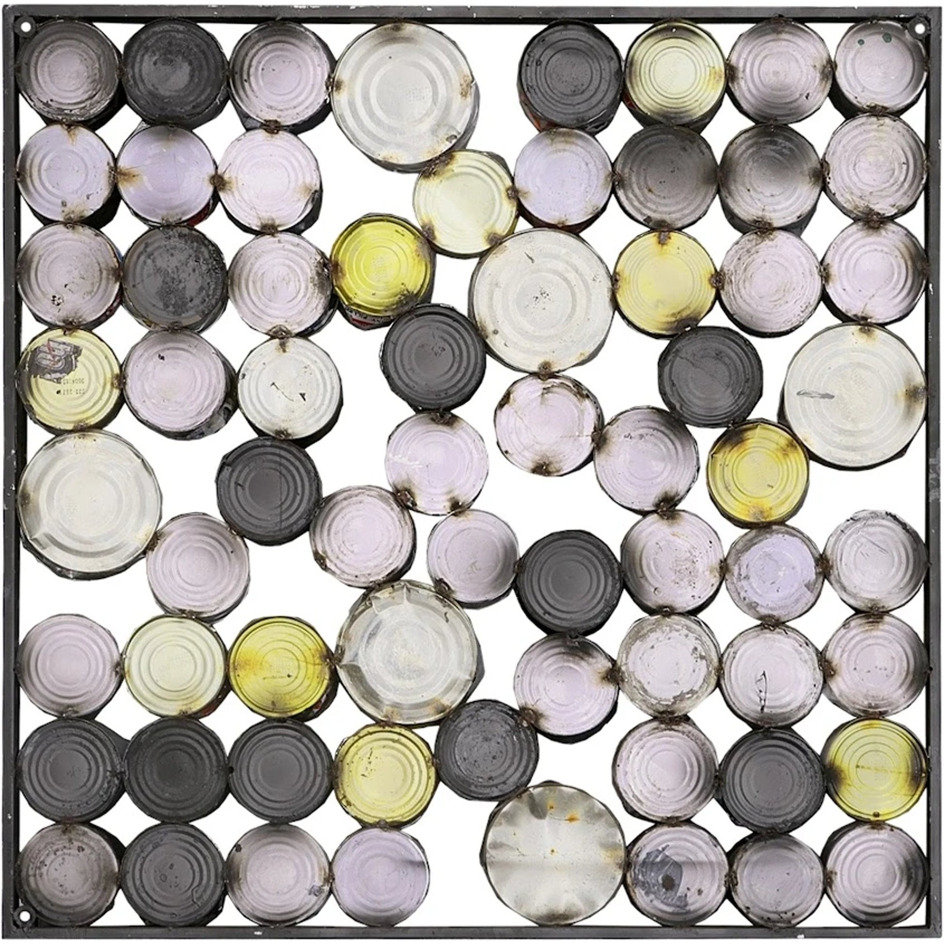 Paint Can Square Wall Art by Phillips Collection. Made from metal in a modern style.